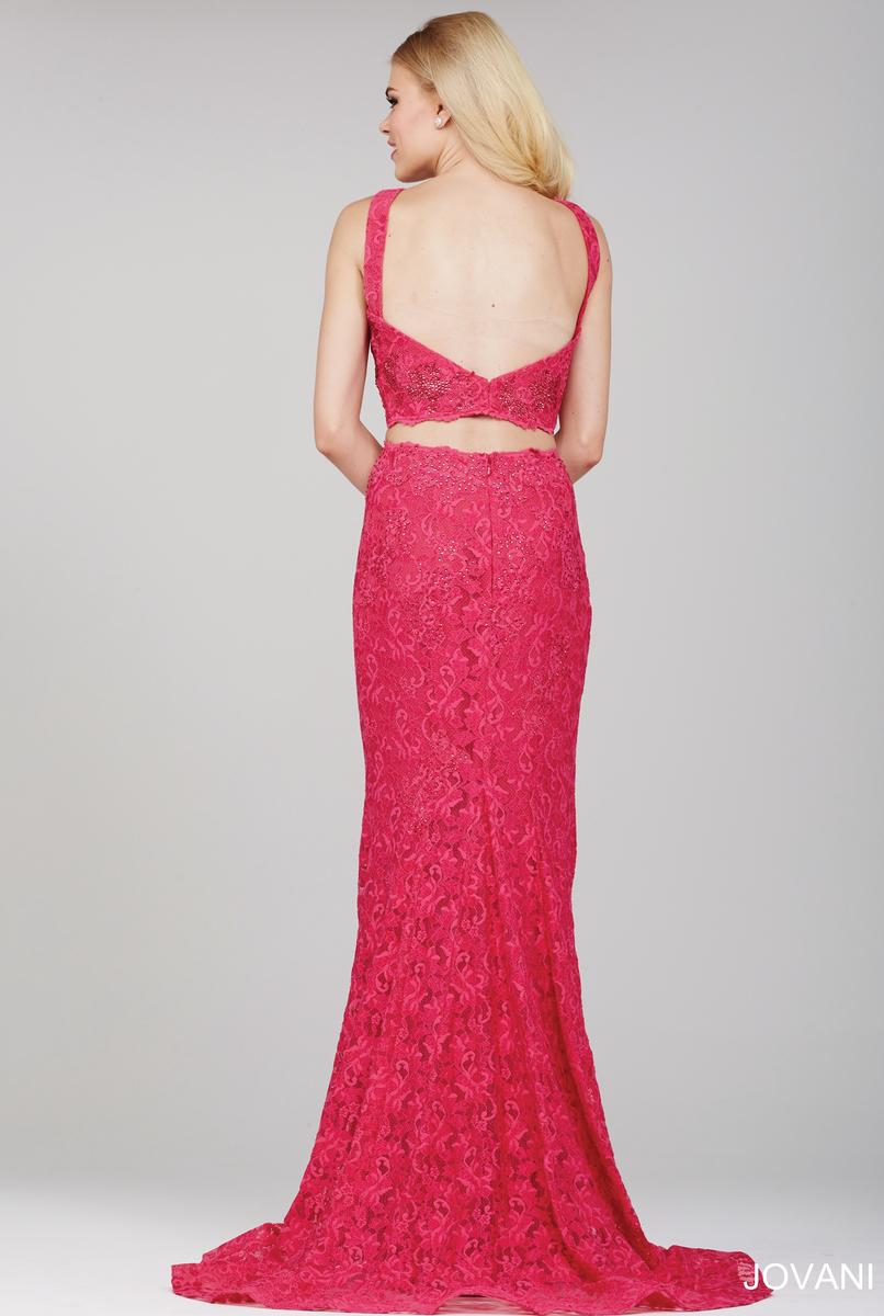 Jovani Fushia Prom Dress 34031
