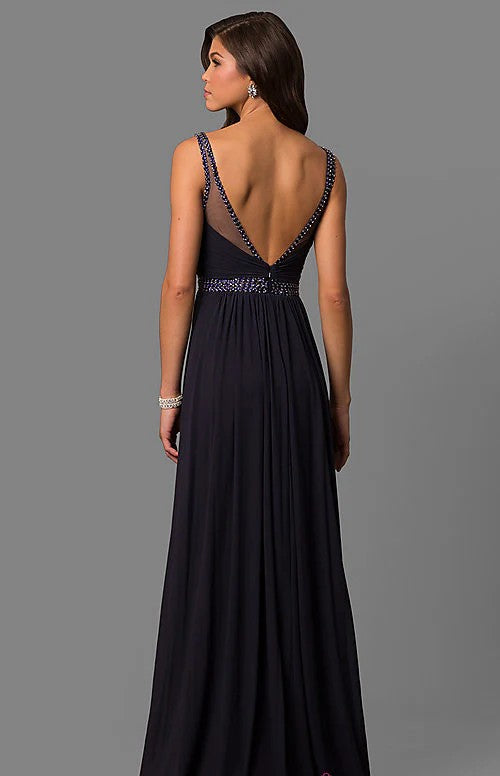 Sherri Hill Black Prom Gala MOB Dress 50760