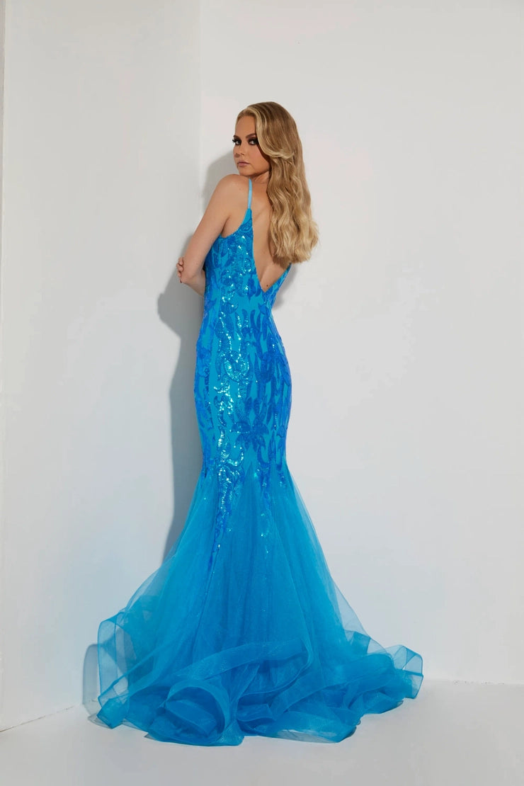 Jasz Couture Sky Blue PROM Dress 7443