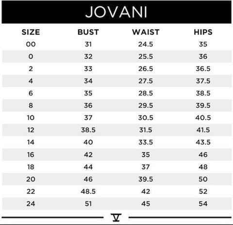 Jovani Black PROM Dress 03023