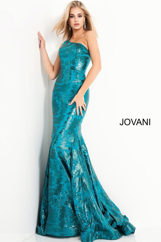 Jovani Emerald Turquoise Prom Pageant Dress JVN1845