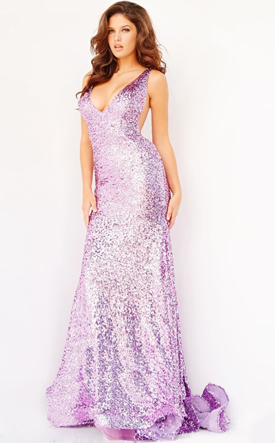 Jovani lilac Prom Dress 23079