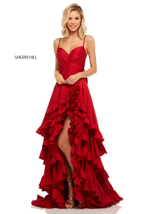Sherri Hill Turqupise Prom Dress 52834
