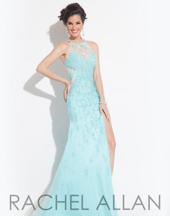 Rachel Allen Tiffany Blue PROM Dress 6878