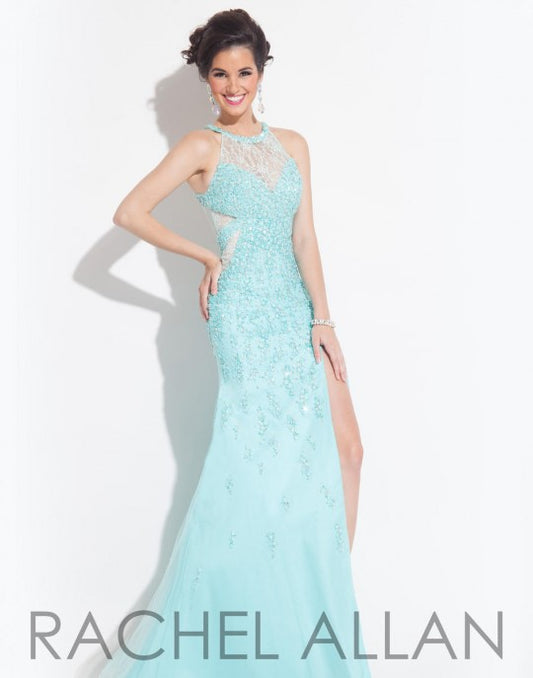 Rachel Allen Tiffany Blue PROM Dress 6878