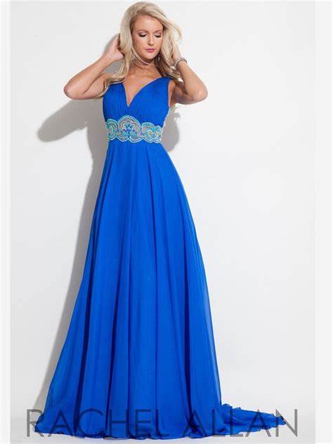 Rachel Allan Royal Blue Prom Dress 7127