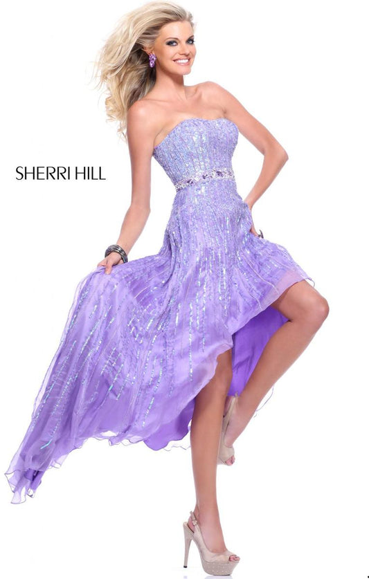 Sherri Hill High Low Dress 8503