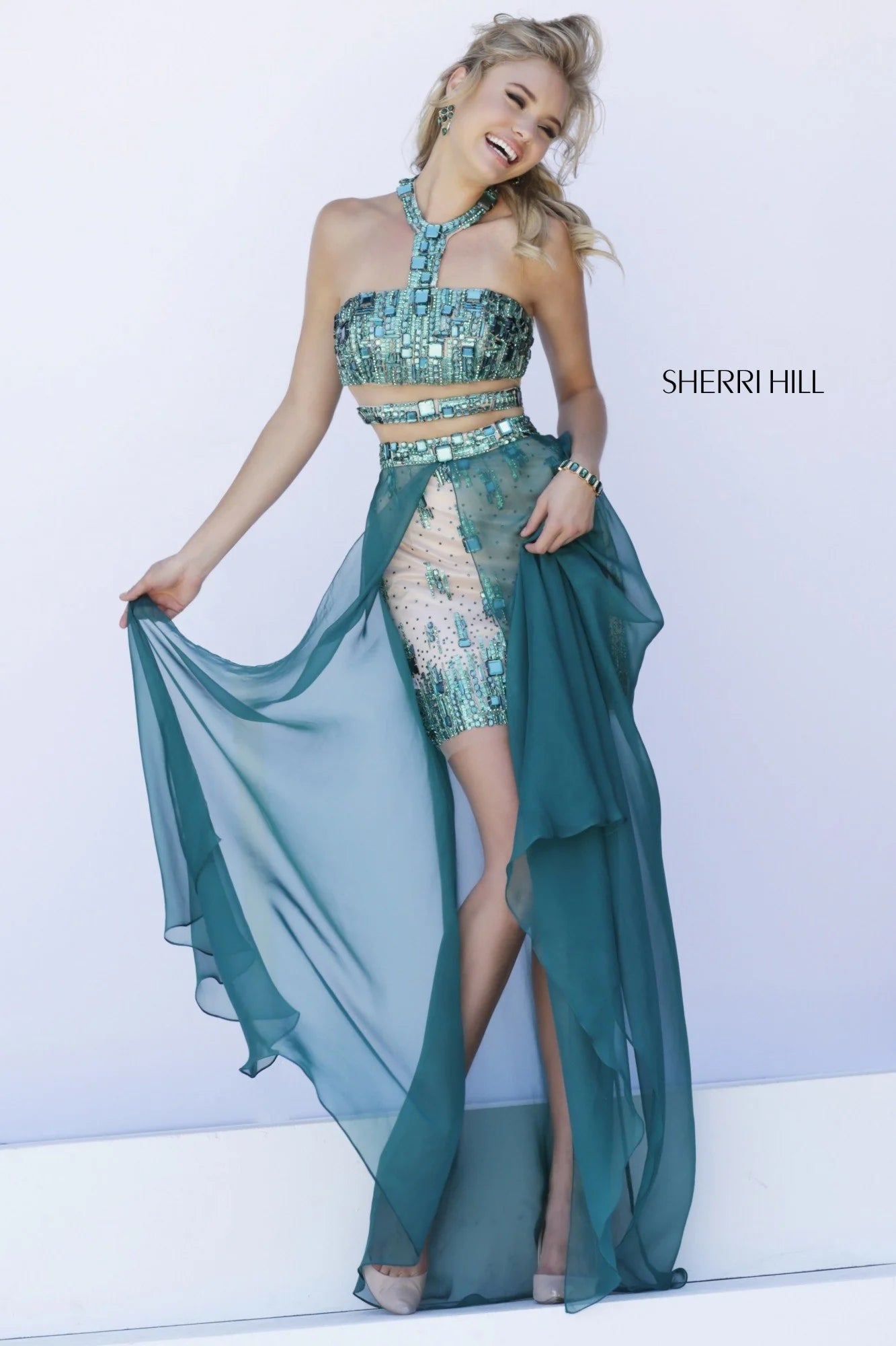 Sherri Hill Royal Blue&nbsp; Prom Dress 9743
