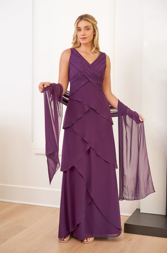Jasmine Brida lBlack MOB Gala Dress J8807