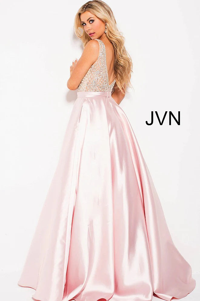 Jovani Purple Ballgown Prom Dress JVN60696