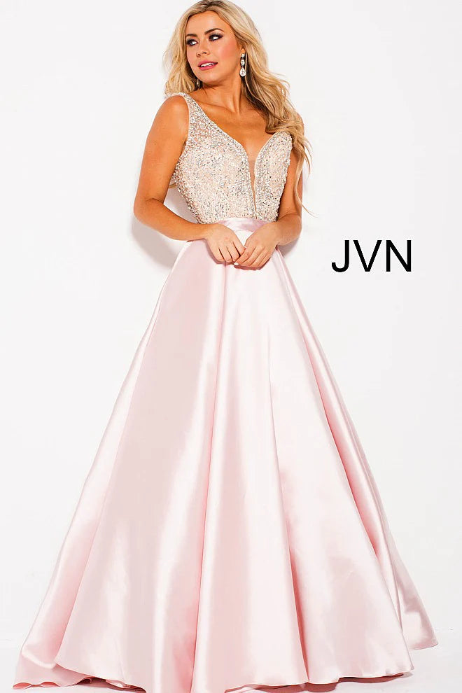 Jovani Purple Ballgown Prom Dress JVN60696